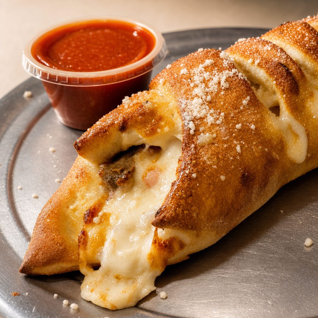 Italian Meatball Stromboli.
