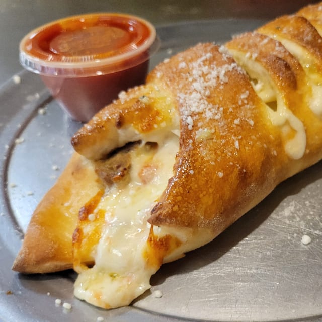 Italian Meatball Stromboli.